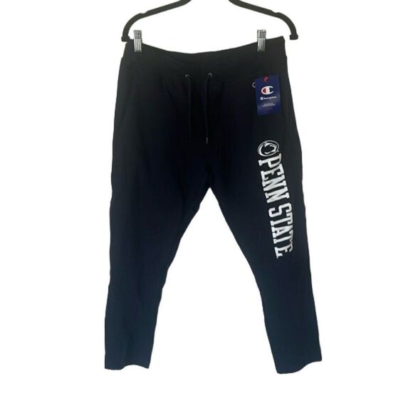 Champion Men's Penn State Nittany Lions Replen Banded Bottom Pant Black Size M - Picture 4 of 6